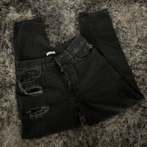 Forever 21 Charcoal Denim Pants
